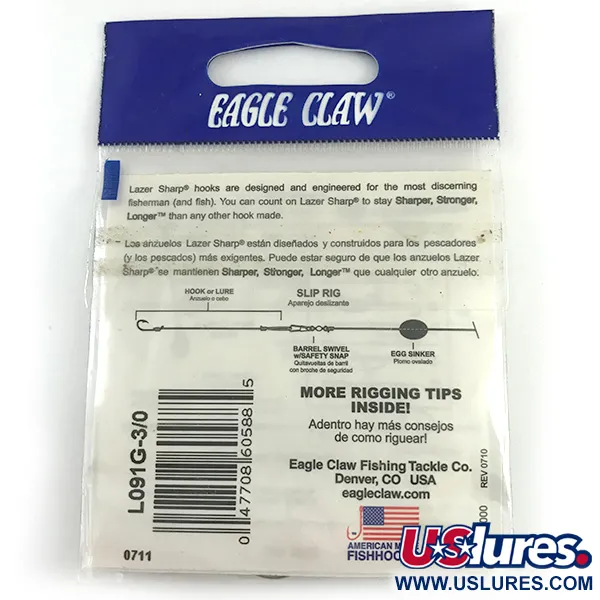 Other Eagle claw #3/0 Jig Hooks, Black fishing #6160