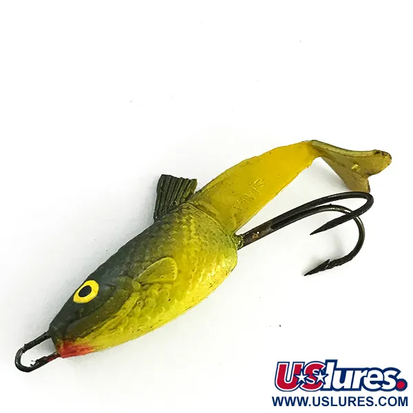 Vintage VIVIF Vintage Vivif Swim Bait, 3/16oz Yellow fishing #6166