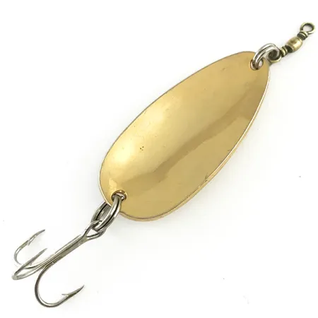 Vintage Acme Fish Hawk, 1/3oz Gold / Red fishing spoon #6178