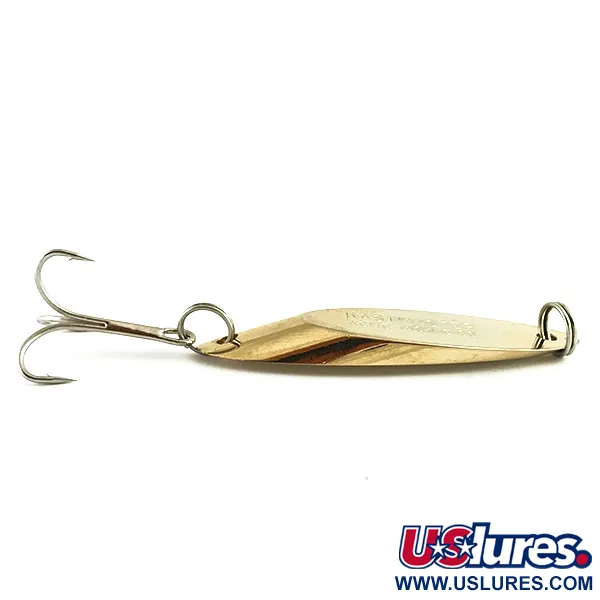 Vintage  Acme Kastmaster, 1/2oz Gold fishing spoon #6182