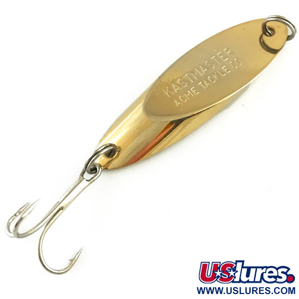 Vintage  Acme Kastmaster, 1/2oz Gold fishing spoon #6182