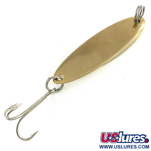 Vintage  Acme Kastmaster , 3/8oz Gold fishing spoon #6186