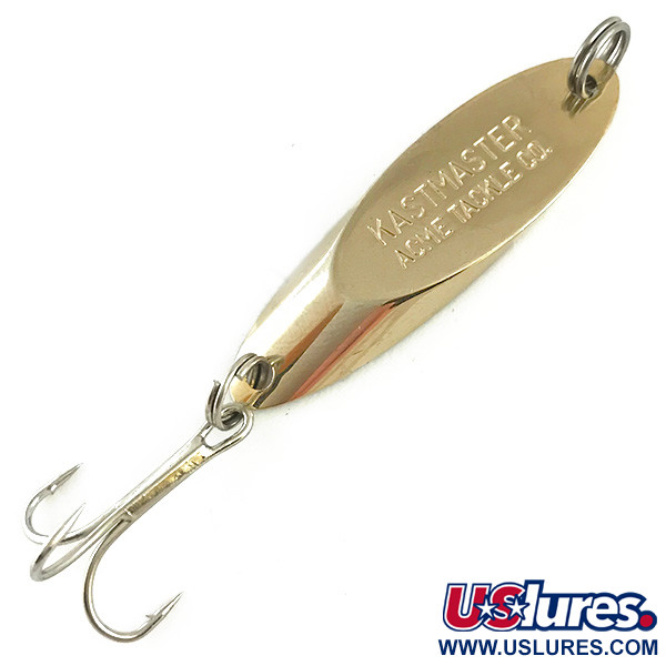 Vintage  Acme Kastmaster , 3/8oz Gold fishing spoon #6186