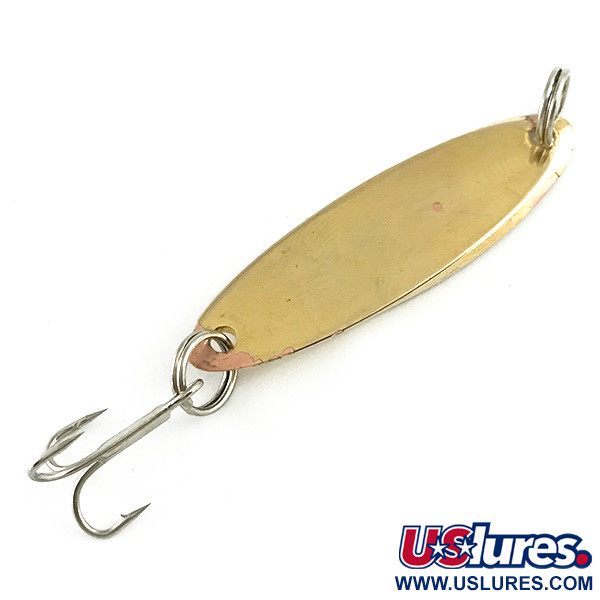Vintage  Acme Kastmaster , 1/4oz Gold fishing spoon #6187