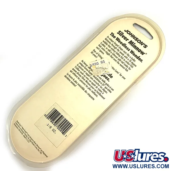 Weedless Johnson Silver Minnow