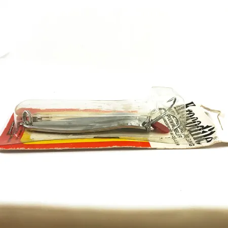 Luhr Jensen Krocodile Die #4, 1/2oz Nickel fishing spoon #6194