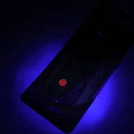 Luhr Jensen Les Davis Hotrod, 1/2oz Nickel / Red Dot UV fishing spoon #6229