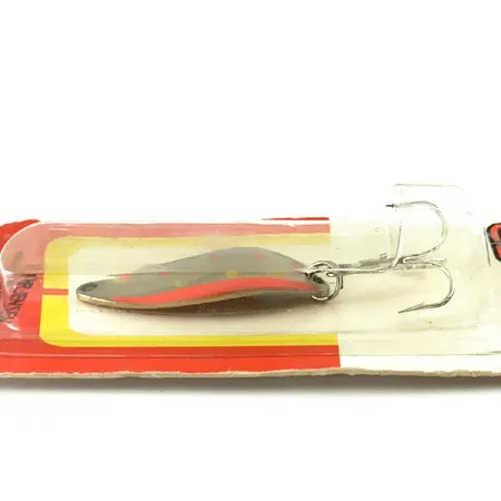 Luhr Jensen Krocodile Stubby, 2/5oz Trout UV Glow in UV light, Fluorescent fishing spoon #6231