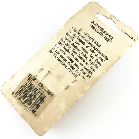 Luhr Jensen Pro Wobbler Lure, 2/5oz Gold fishing spoon #6232