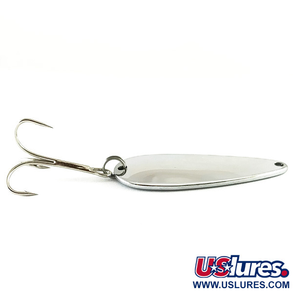 Vintage  Dixie Dixee Jet, 2/3oz Nickel fishing spoon #6239