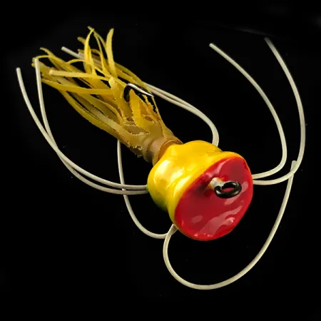 Vintage Fred Arbogast Hula Popper, 1/16oz Frog fishing lure #6241