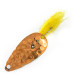 Vintage   Weedless Weber, 1/16oz Hammered Copper fishing spoon #6242