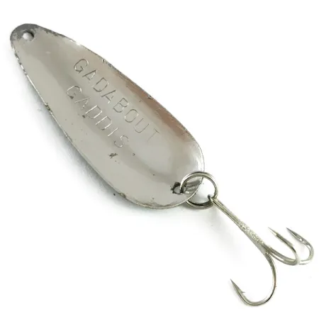 Vintage Other Gadabout Gaddis, 1/3oz Frog / Nickel fishing spoon #6246