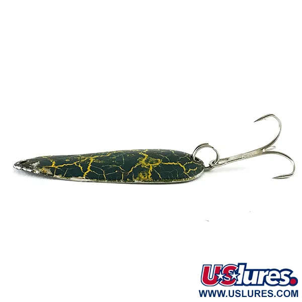 Vintage Other Gadabout Gaddis, 1/3oz Frog / Nickel fishing spoon #6246