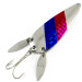 Vintage  Marathon Bait Company Marathon (with sonic blades), 3/5oz Nickel / Red / Blue fishing spoon #6249