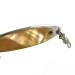Vintage   Worth Demon Abalone Spoon, 3/16oz Nickel / Solid Pearl fishing spoon #6250