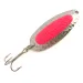 Vintage   Blue Fox Pixee UV , 1/2oz Hammered Nickel / Pink fishing spoon #6269