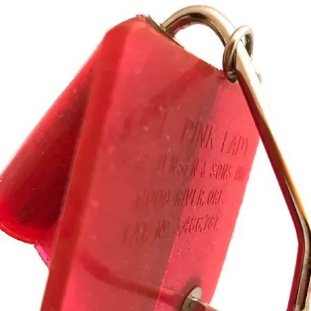 Vintage Luhr Jensen Pink Lady , 2oz Pink fishing #6276