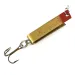 Vintage   Luhr Jensen Super-Duper 502, 3/32oz Gold / Red fishing spoon #6277
