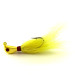 Vintage  Northland tackle Northland Sting'r Bucktail Jig UV, 1/2oz Yellow / Red fishing #6289