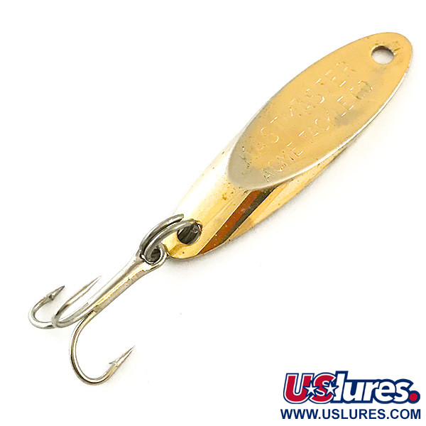 Vintage  Acme Kastmaster , 1/8oz Gold fishing spoon #6312