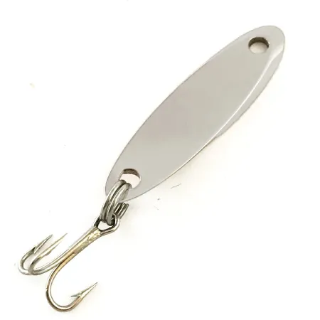 Vintage Acme Kastmaster , 3/32oz Nickel / Orange fishing spoon #6314