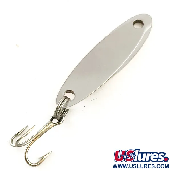 Vintage  Acme Kastmaster , 3/32oz Nickel / Orange fishing spoon #6314