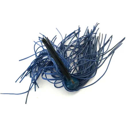Vintage Unknown Bass Jig, 1/3oz Blue fishing #6324