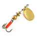 Vintage   Mepps Aglia 0, 3/32oz Fluorescent Orange spinning lure #6330