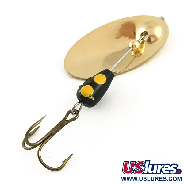   Panther Martin 2, 3/32oz Gold / Black / Yellow spinning lure #6334
