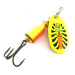   Blue Fox Super Vibrax 2 UV, 3/16oz Fluorescent Yellow spinning lure #6339