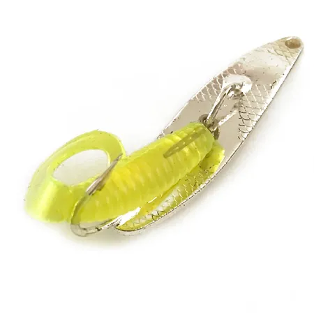 Vintage Mepps Timber Doodle 00, 1/8oz Silver fishing spoon #6364