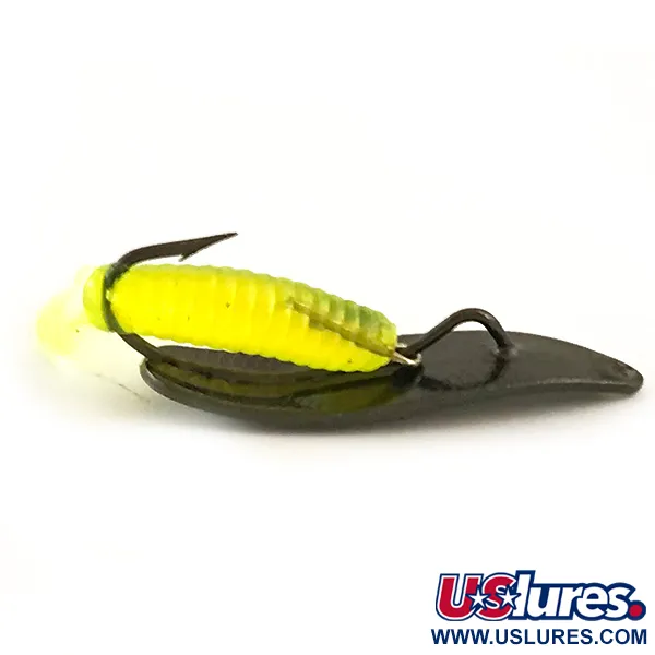 Vintage   Mepps Timber Doodle 00, 1/8oz Black fishing spoon #6365