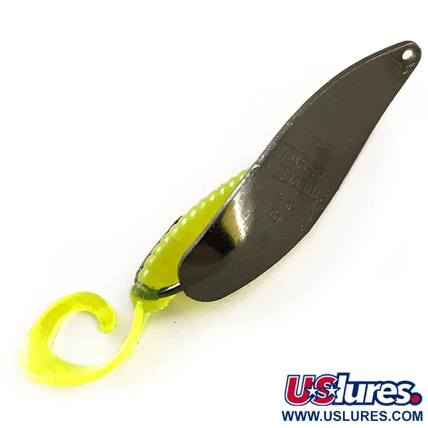 Vintage   Mepps Timber Doodle 00, 1/8oz Black fishing spoon #6365