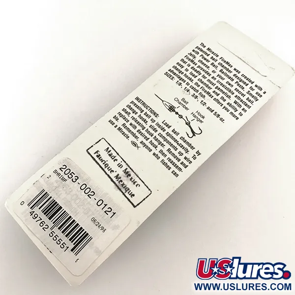   Luhr Jensen Fire Max Miracle 2, 1/4oz Red / Pink spinning lure #6366