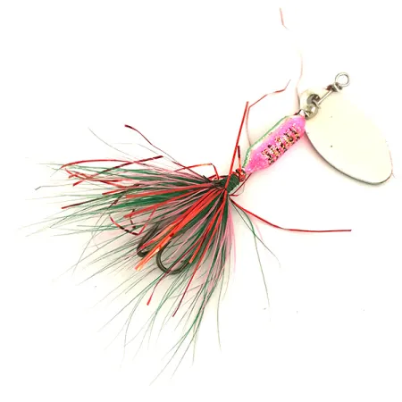 Yakima Bait Worden’s Original Rooster Tail, 3/32oz Rainbow spinning lure #6371