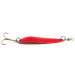 Vintage  Luhr Jensen Krocodile Die #4, 1/2oz Red fishing spoon #6378