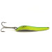 Vintage  Eppinger Dardevle Cop-E-Cat 7400 UV, 1/2oz Yellow / Green / Nickel fishing spoon #6379