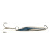 Vintage  Acme Kastmaster, 3/4oz Nickel / Blue fishing spoon #6391