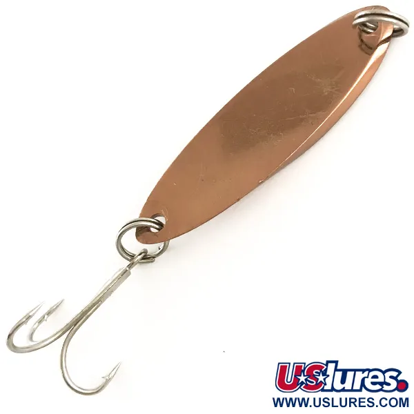 Vintage Acme Kastmaster, 3/8oz Copper fishing spoon #6395