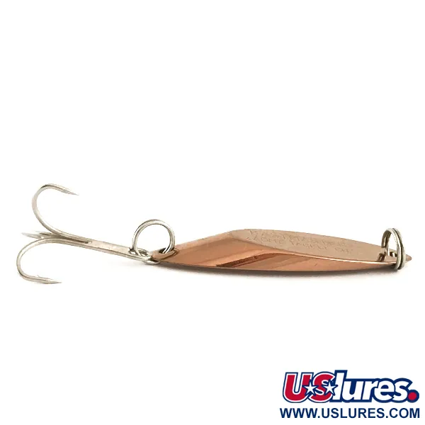 Vintage Acme Kastmaster, 3/8oz Copper fishing spoon #6395