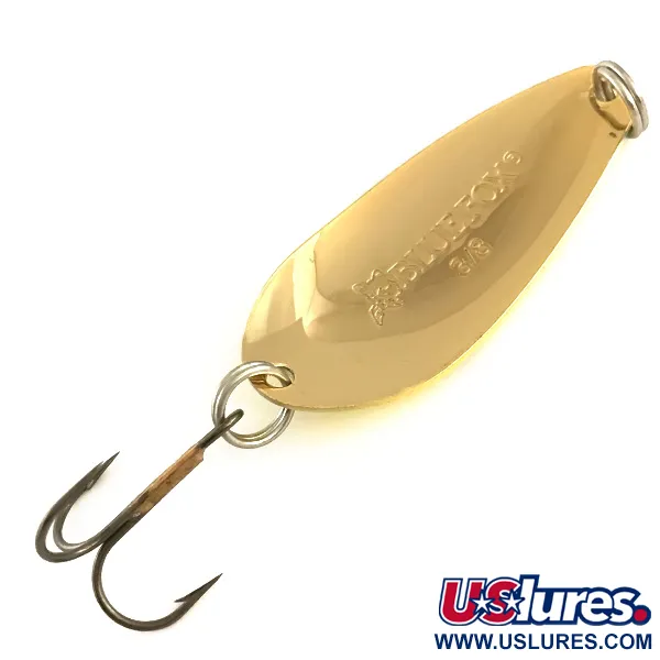   Blue Fox Strobe Tear Drop Spoon, 2/5oz Five of Diamonds fishing spoon #6398