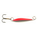   Blue Fox Strobe Tear Drop Spoon, 2/5oz Red / White / Nickel fishing spoon #6399