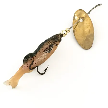 Vintage Renosky Lures Renosky Sonic Swing Minnow, 3/32oz Gold / Trout spinning lure #6404