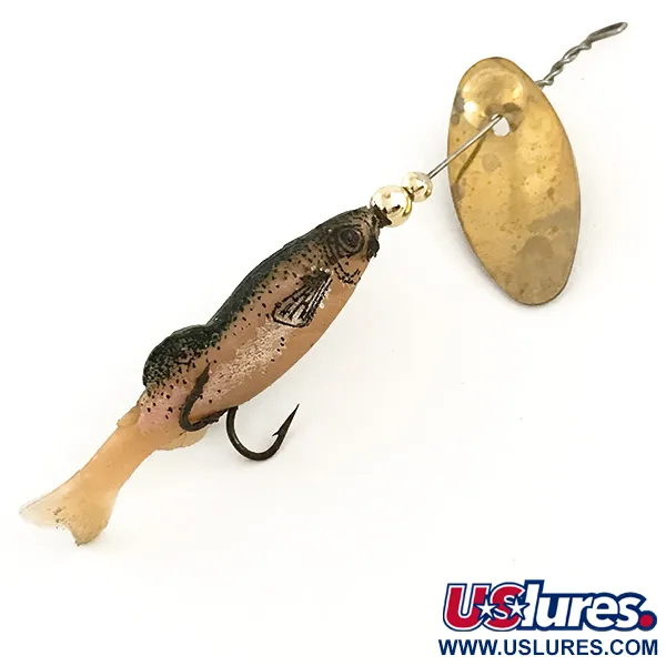 Vintage  Renosky Lures Renosky Sonic Swing Minnow, 3/32oz Gold / Trout spinning lure #6404