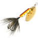  Yakima Bait Worden’s Original Rooster Tail, 3/16oz Gold / Brown Trout spinning lure #6409