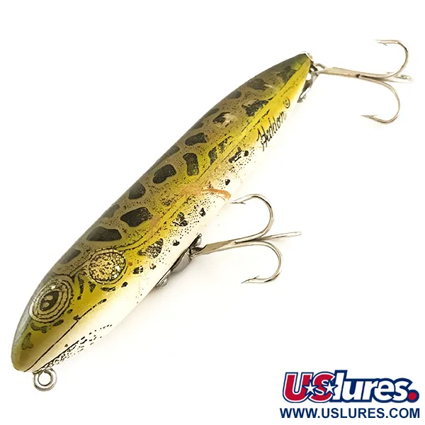 Vintage   Heddon Zara Spook, 3/5oz Frog fishing lure #6411