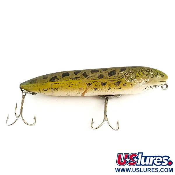 Vintage   Heddon Zara Spook, 3/5oz Frog fishing lure #6411