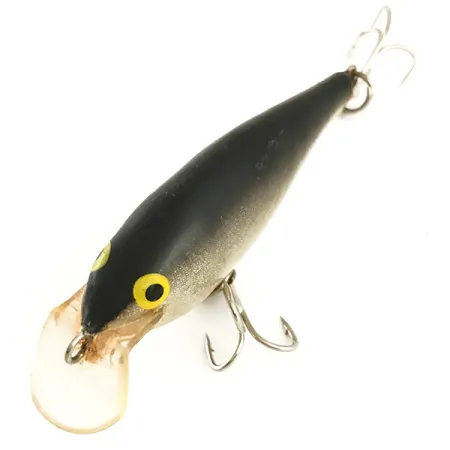 Vintage Rapala Shallow Shad Rap, 3/16oz Silver fishing lure #6414
