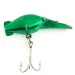 Vintage   Luhr Jensen Hot Shot 30, 3/16oz Green Metallic fishing lure #6415